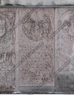 Photo Texture of Relief Ornate 0011